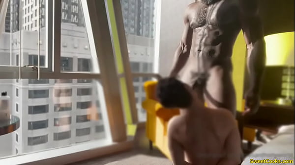 POV BBC wchodzi w dupę białego twinka