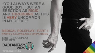 DILF Doctor rozkłada nogi do powolnej i szczegółowej inspekcji [Gay Audio Roleplay] [ASMR] [Medical]