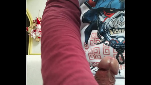 Robótka ręczna i dojście na twardo i mokro z twardym kutasem