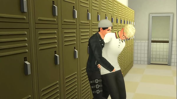 Bad Boy sprawia, że kujon staje się jego nową zabawką w szkole: Sims 4